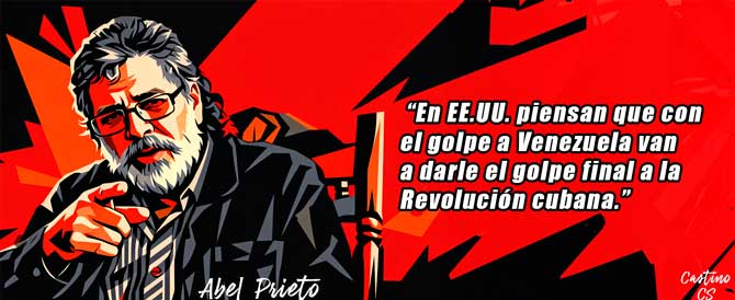 ABEL PRIETO: "TRUMP PRETENDE ASFIXIARNOS DIRECTAMENTE Y A CORTO PLAZO"