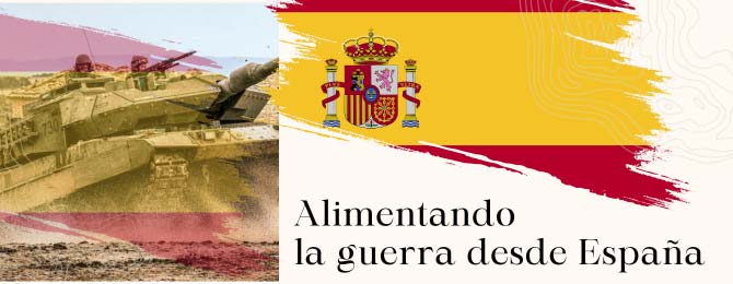 EL GOBIERNO ESPAÑOL ALIMENTA LA GUERRA: MÁS TANQUES PARA UCRANIA Y COMPRA DE ARMAMENTO ISRAELÍ