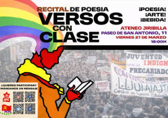 “VERSOS CON CLASE”: POESÍA, ENCUENTRO Y CULTURA OBRERA ESTE VIERNES EN EL ATENEO JIRIBILLA