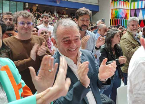 EL SECRETARIO GENERAL DEL PCE ENRIQUE SANTIAGO. OTRO CARGO DE UNIDAS PODEMOS SUMADO AL NUEVO CARRO DE YOLANDA DÍAZ