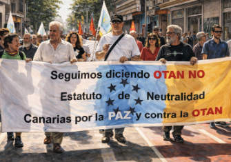 MÁS DE 40 COLECTIVOS DENUNCIAN UN PLAN DE MILITARIZACIÓN EN CANARIAS VINCULADO A INTERESES INTERNACIONALES