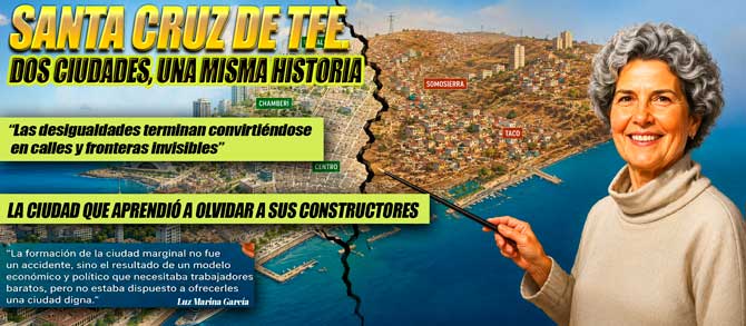 SANTA CRUZ DE TFE.: LA CIUDAD QUE OLVID&Oacute; LA MEMORIA DE SUS AUT&Eacute;NTICOS CONSTRUCTORES