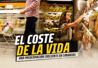 EL COSTE DE LA VIDA ASFIXIA A LOS CANARIOS: EL DINERO LLEGA, EL BIENESTAR NO