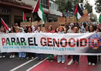 LAS PALMAS DE GRAN CANARIA FORMARÁ UNA GRAN CADENA HUMANA PARA EXIGIR EL FIN DEL GENOCIDIO EN PALESTINA