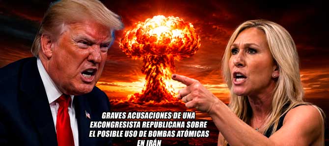 &iquest;BOMBAS AT&Oacute;MICAS CONTRA IR&Aacute;N? UNA DENUNCIA QUE LLEVA LA "GUERRA DE TRUMP" A SU ESCENARIO M&Aacute;S PELIGROSO