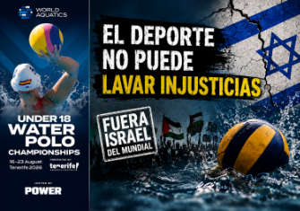 LA PRESENCIA DE ISRAEL SACUDE MUNDIAL DE WATERPOLO EN TENERIFE