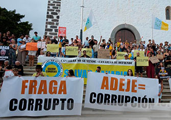 COLECTIVOS DENUNCIAN REPRESIÓN DE LA PROTESTA CIUDADANA EN TENERIFE
