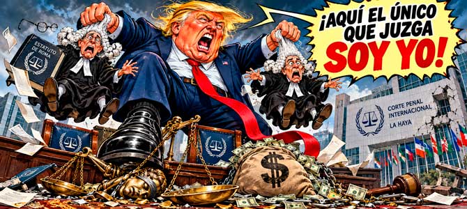 NI UN D&Iacute;A SIN TRUMP: EEUU  DECLARA LA "GUERRA ECON&Oacute;MICA" A LA JUSTICIA INTERNACIONAL