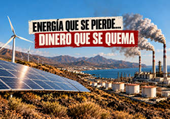 CANARIAS DESPERDICIA SU ENERGÍA RENOVABLE MIENTRAS SIGUE QUEMANDO COMBUSTIBLES FÓSILES