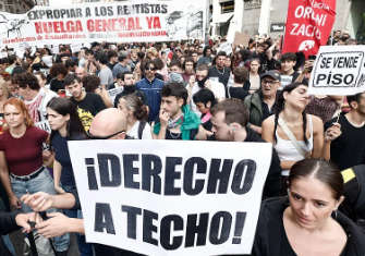 DE LA LUCHA POR LA VIVIENDA A LA HUELGA GENERAL: UN LLAMAMIENTO A ORGANIZARSE