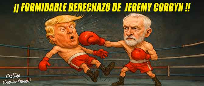 JEREMY CORBYN: ACUSA A ESTADOS UNIDOS DE MENTIR PARA INVADIR VENEZUELA Y APROPIARSE DE SU PETRÓLEO