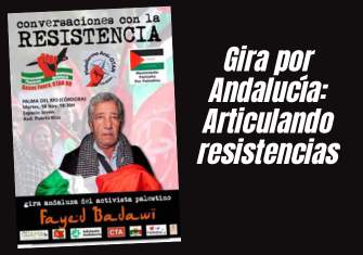 GIRA POR ANDALUCÍA DE FAYED BADAWI, ACTIVISTA PALESTINO Y EX PORTAVOZ DEL FPLP