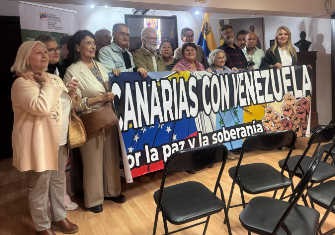 CASI 50 COLECTIVOS CANARIOS RESPALDAN LA SOBERANÍA DE VENEZUELA ANTE LAS AMENAZAS DE EE.UU.